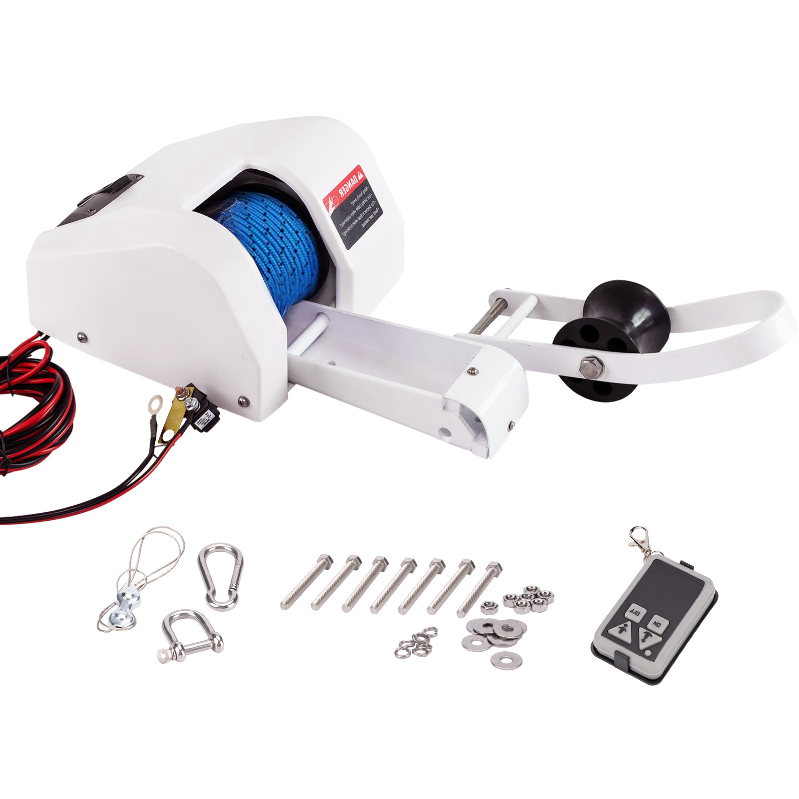 Fishing Boat Steering Wheel - Treuil d'ancrage électrique pour bateau ponton,