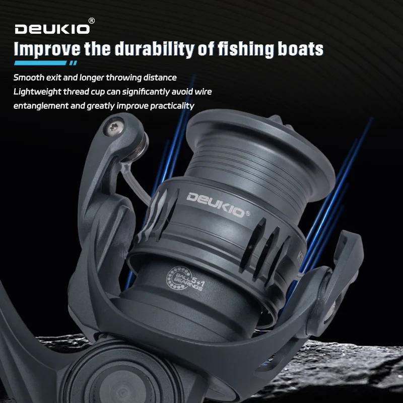 DEUKIO Moulinet de pêche léger - Abu Garcia Reel Max avis et prix